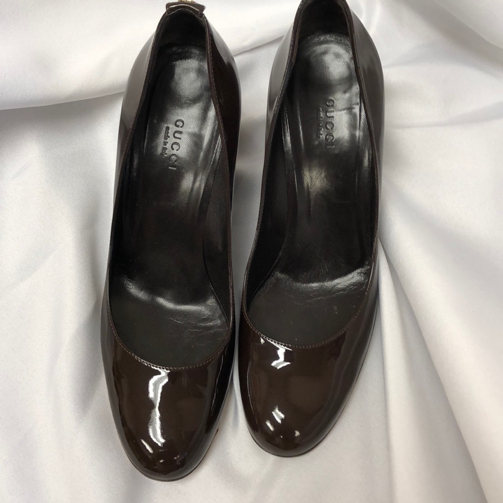 Gucci Brown Wedge